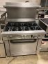 Southbend 6 Eye Range W/ Covection Oven Base